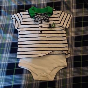12 month polo onesie